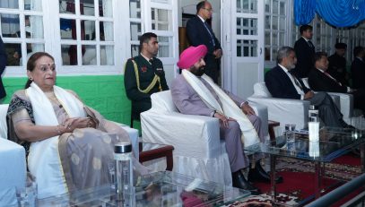 ⁠Governor participating as Chief Guest in the 156th Foundation Day celebrations of Sherwood College, Nainital along with First Lady Mrs. Gurmeet Kaur.