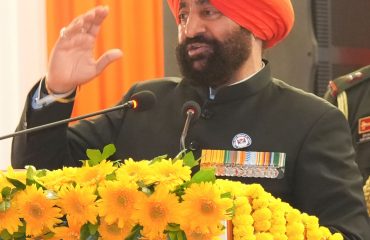 Governor addressing the program 
