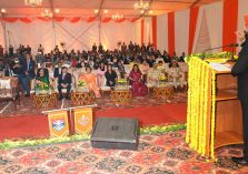 Governor addressing the program 