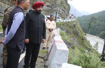 उत्तरकाशी जिले के आपदाग्रस्त क्षेत्र धराली और मुखबा