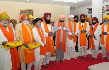 तीन दिवसीय अखण्ड पाठ के समापन