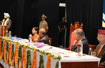 Governor addressing the closing session of the 24th International Conference of the Indian Association of Social Science Institutions held at Doon University, Dehradun.