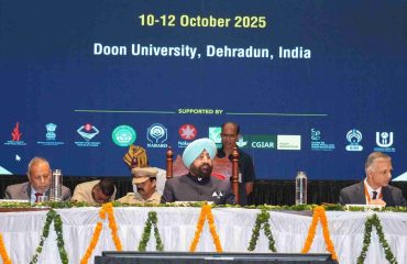 Governor attending the closing session of the 24th International Conference of the Indian Association of Social Science Institutions held at Doon University, Dehradun.