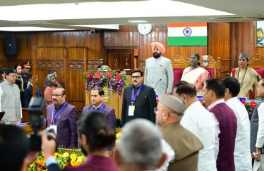 President Smt. Draupadi Murmu attending the Ukd Legislative Assembly.