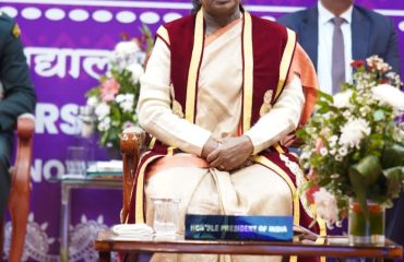 The President on the occasion of the 20th Convocation of Kumaon University, Nainital.