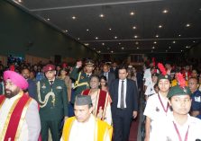 The President and the Governor on the occasion of the 20th Convocation of Kumaon University, Nainital.;?>