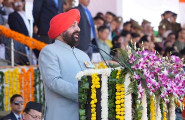 ceremonial parade at the Silver Jubilee celebrations