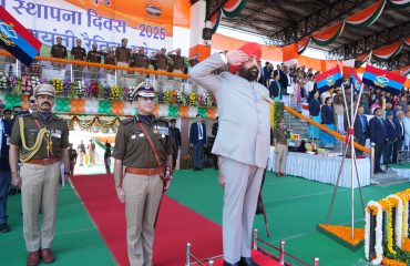 रजत जयंती समारोह में रैतिक परेड