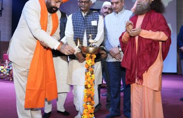 The Governor inaugurating the two-day national seminar on the occasion of 