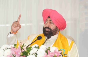 The Governor addressing the gathering at the 9th Convocation Ceremony of DIT University, Dehradun.