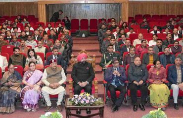 The Governor participating in the State Foundation Day programs of various states held at Lok Bhavan.
