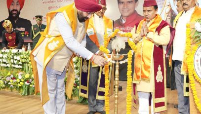 The Governor inaugurating the 6th Convocation