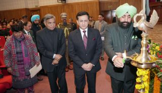 The Governor inaugurating the 