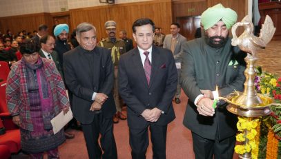 The Governor inaugurating the "Youth Against Corruption" seminar