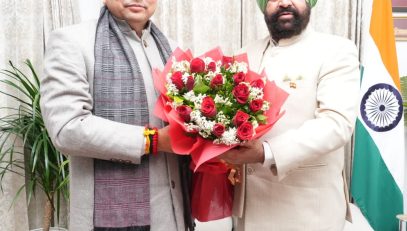 The Hon’ble Chief Minister of Uttarakhand