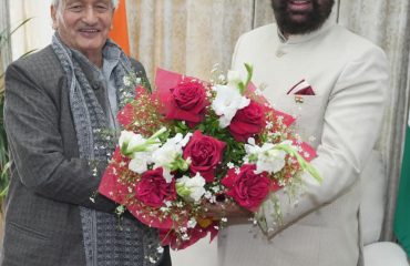 Former Governor of Maharashtra and former Chief Minister of Uttarakhand