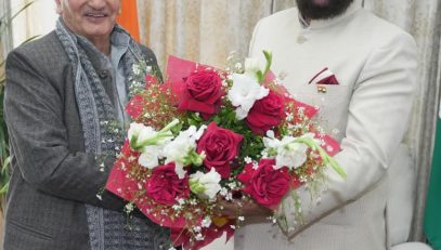 Former Governor of Maharashtra and former Chief Minister of Uttarakhand