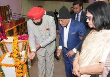 Governor inaugurating the Sanjay Singh Memorial Lecture Programme organised at Indira Gandhi National Forest Academy, Dehradun.