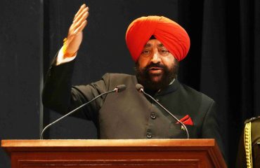 लोक भवन में ‘भारत हिमालयन इंटरनेशनल स्ट्रैटेजिक मंच (भीष्म)’ शुभारंभ कार्यक्रम को संबोधित करते हुए राज्यपाल।