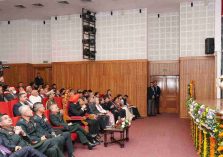 Lieutenant General Anindya Sengupta addressing the inauguration of the 'Bharat Himalayan International Strategic Manch (BHISM)' at Lok Bhavan.