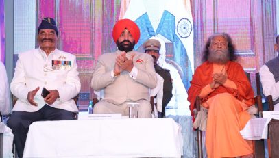 Governor on the occasion of the 18th National Convention of the Rashtriya Sainik Sanstha held in New Delhi.