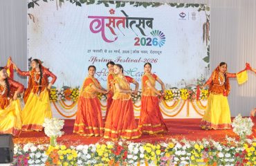 Folk artists giving a captivating presentation