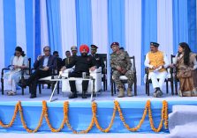 The Governor participating in 'The Tehri Lake Festival' in Tehri Garhwal.