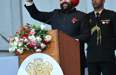 टिहरी गढ़वाल में आयोजित ‘द टिहरी लेक फेस्टिवल’ कार्यक्रम को संबोधित करते हुए राज्यपाल।