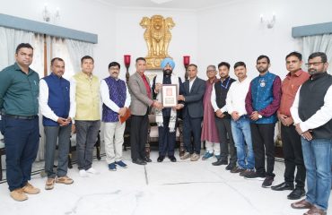 Members of the media delegation from Odisha