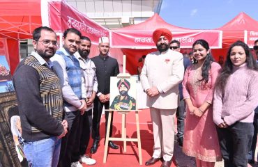 The Governor arrived in Pithoragarh on a one-day visit.