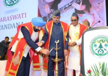 The Governor inaugurating the 3rd Convocation Ceremony of Veer Chandra Singh Garhwali Uttarakhand University of Horticulture and Forestry, Bharsar, Pauri Garhwal.