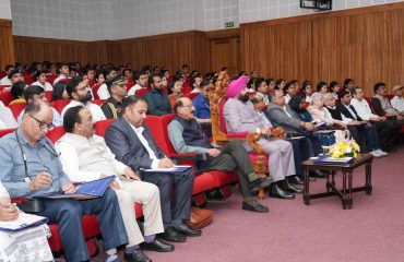 The Governor participating in the one-day seminar on the theme ‘Medical Issues and Road Accident Safety Measures