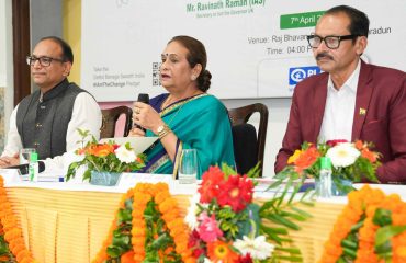 विश्व स्वास्थ्य दिवस के अवसर पर लोक भवन में रेकिट और प्लान इंडिया के तत्वावधान में आयोजित कार्यक्रम को संबोधित करती हुईं प्रथम महिला श्रीमती गुरमीत कौर।