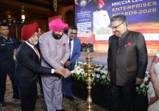 The Governor inaugurating the MIICCIA Legend Enterprise Awards-2026 ceremony held in New Delhi.