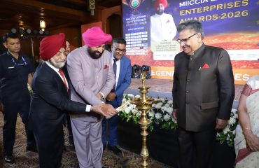 The Governor inaugurating the MIICCIA Legend Enterprise Awards-2026 ceremony held in New Delhi.