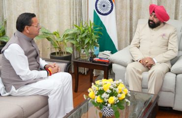 CM Sir paying a courtesy call on the Governor.