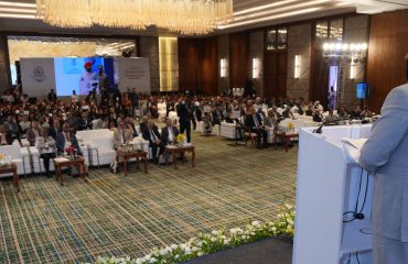 The Governor addressing the two-day North Zone Regional Conference.