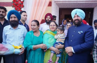 Governor Visits Ancestral Village in Amritsar; Interacts with Residents .