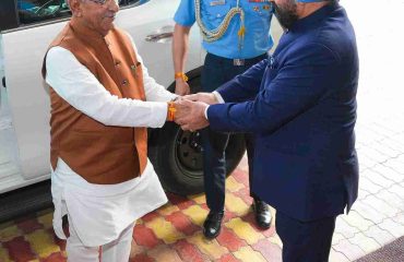 Governor of Nagaland Calls on Governor of Uttarakhand
