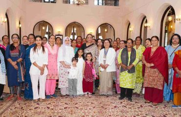 First Lady Mrs. Gurmeet Kaur elaborated on the importance of women’s health and self-reliance.