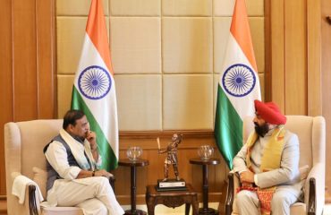Governor met Dr. Himanta Biswa Sarma, Chief Minister of Assam, in Guwahati on Thursday as a courtesy call.