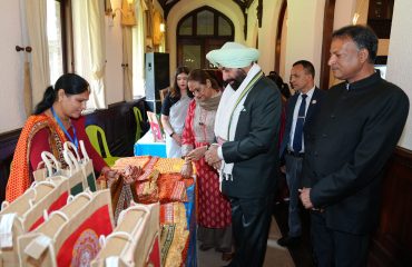 product exhibition organized by women self-help groups