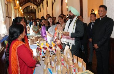 product exhibition organized by women self-help groups