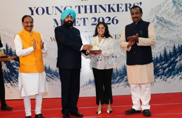 राज्यपाल ने लेखक गाँव, थानो देहरादून में आयोजित ‘15वीं यंग थिंकर्स मीट’ के समापन सत्र में मुख्य अतिथि प्रतिभाग किया।