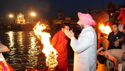 Governor Lieutenant General Gurmit Singh (Retd.) visited Haridwar on Tuesday to review preparations for the Kanwar Mela and ensure its safe, orderly, and peaceful conduct.
