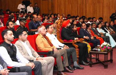 The Governor at the 'Uttarakhand Deep-Tech 2030: Building Technology for the Mountains' event held at Lok Bhavan.