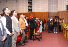 The Governor inaugurating 'Uttarakhand Deep-Tech 2030' at the 'Uttarakhand Deep-Tech 2030: Building Technology for the Mountains' event held at Lok Bhavan.