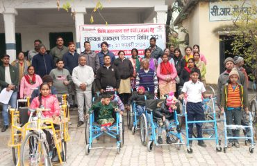 Distribution of Aids and Appliance for CWSN Children