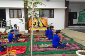 International Yoga Day at NSCB, Kaulagarh