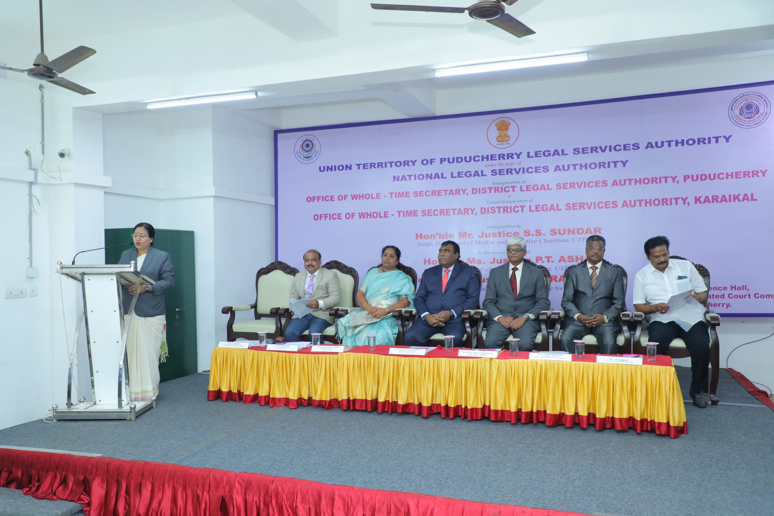 Opening of Whole Time Secretary, Puducherry